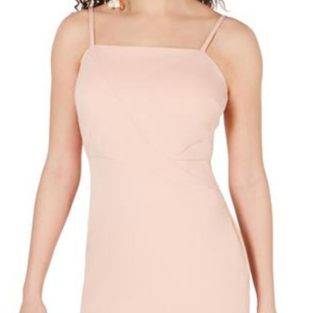 Crystal Doll Square Neck Mini Dress